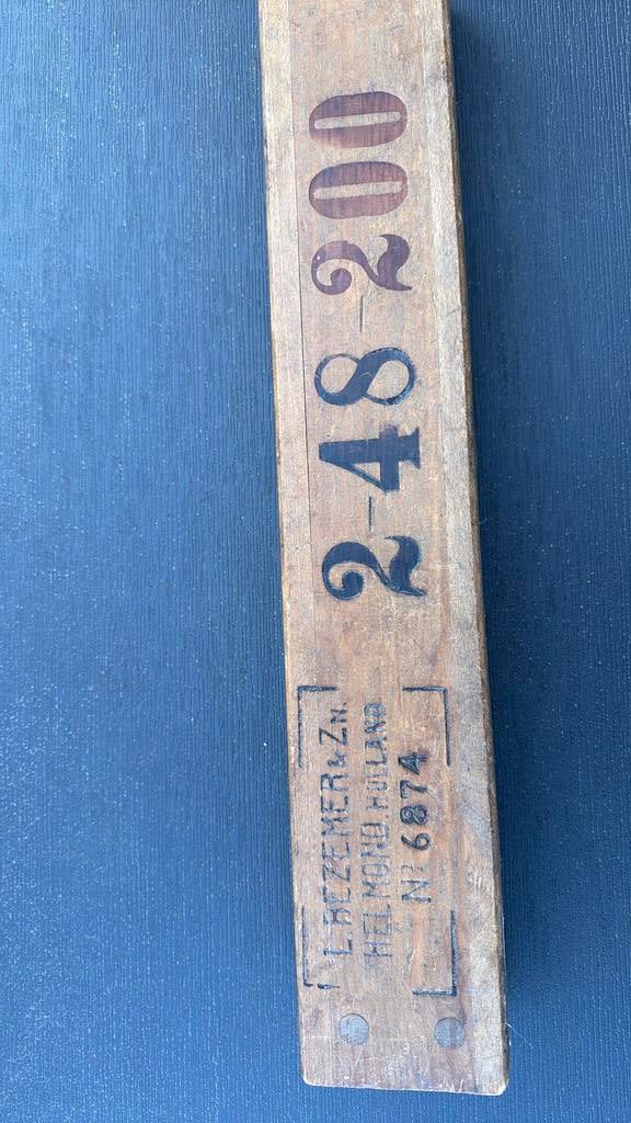 Antieke houten sigaren mal, Antiek en Kunst, Ophalen of Verzenden