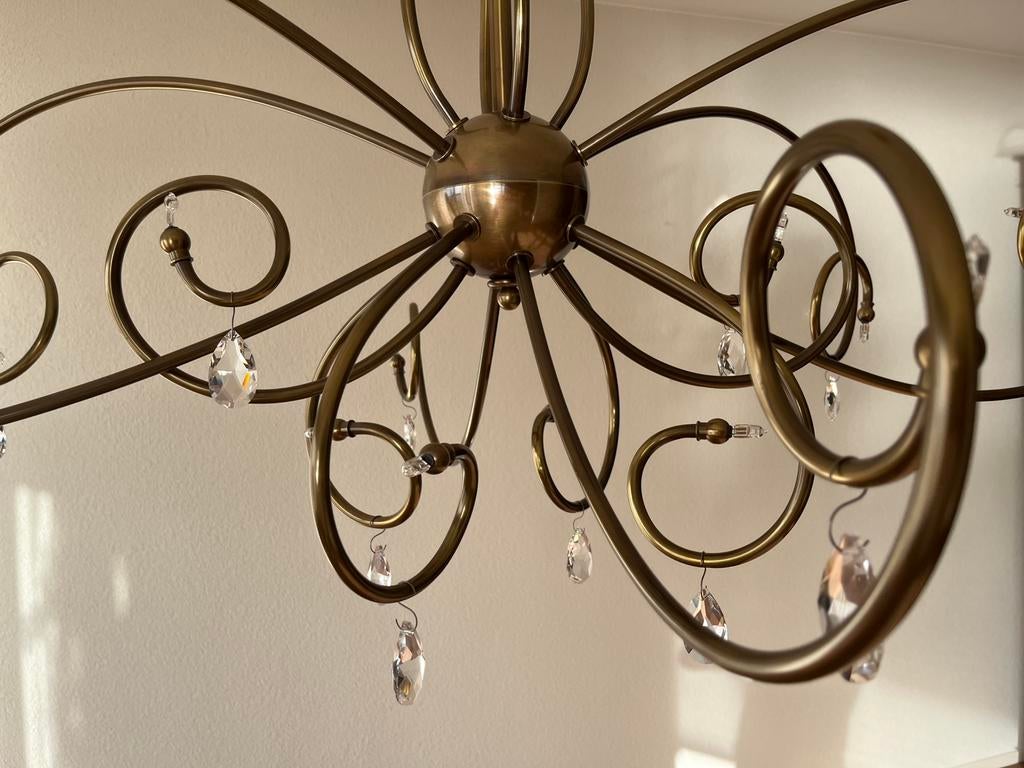 Eetkamerlamp met of zonder diamanten, Ophalen, Zo goed als nieuw