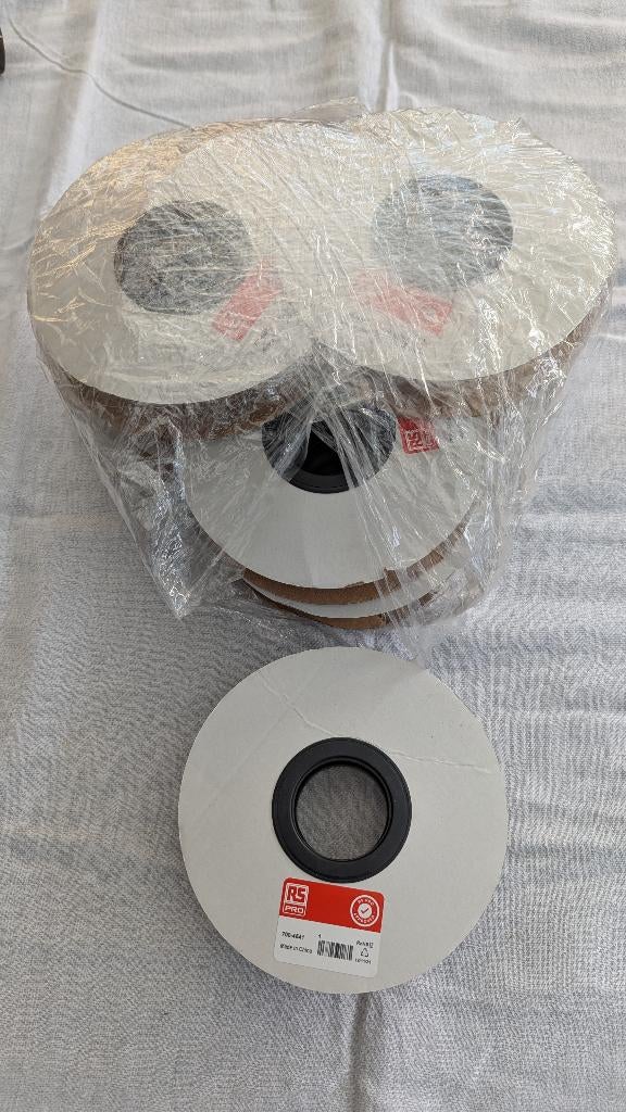 10 rollen krimpkous 18mm breed, 3 meter lang, Ophalen of Verzenden, Nieuw