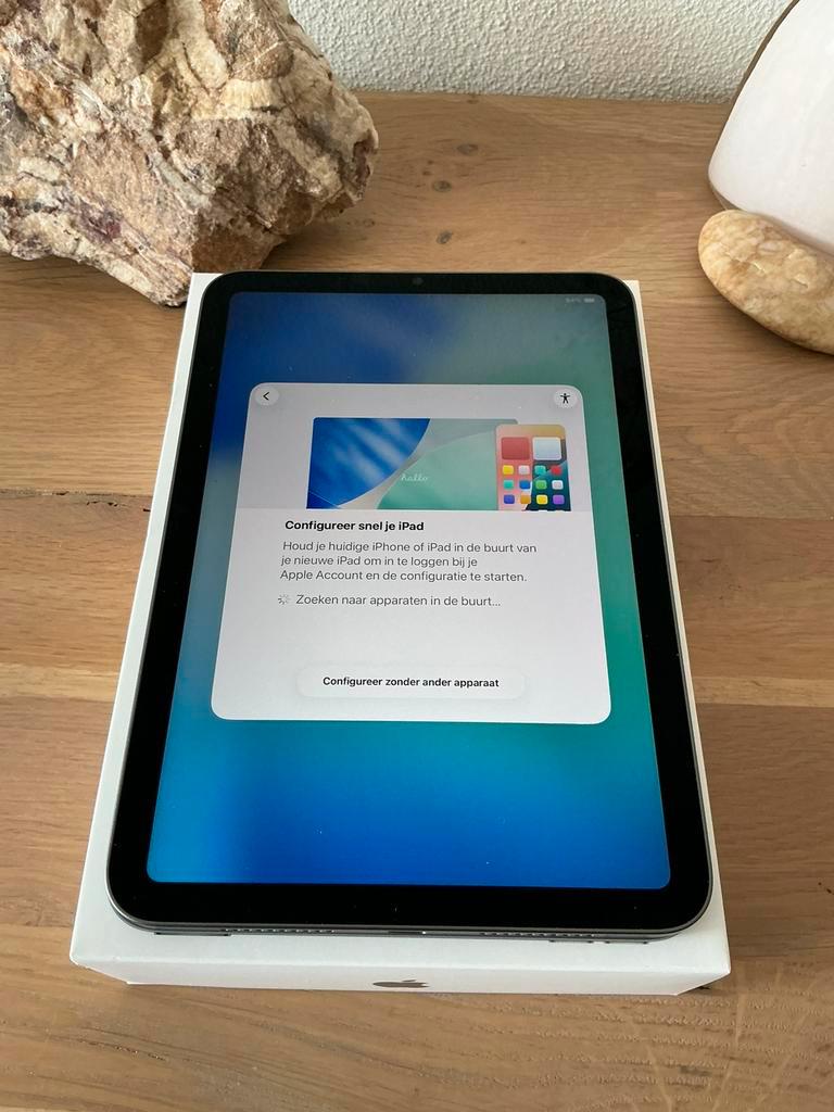 Apple iPad mini 6  8,3 inch 64GB Spacegrijs versie 26.4, Computers en Software, Apple iPads, 8 inch, Ophalen of Verzenden, Zo goed als nieuw