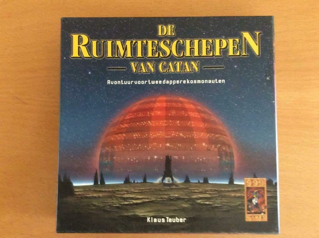 Z.G.A.N. De ruimteschepen van Catan COMPLEET, Een of twee spelers, Ophalen of Verzenden, Zo goed als nieuw, 9999 Games