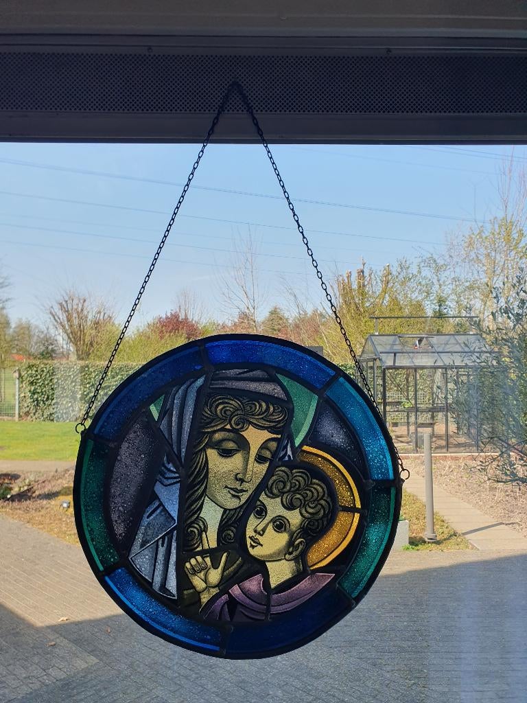 glas in lood, Ophalen