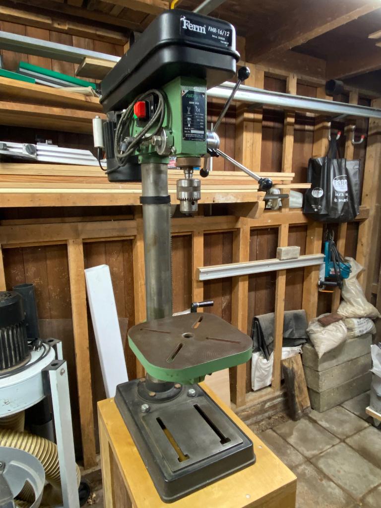 Kolomboor met trolley, Ophalen, Gebruikt, 400 tot 600 watt, Kolomboormachine