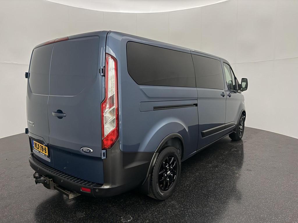 Ford Transit Custom 2.0 TDCI 130PK L2H1 TRAIL l AIRCO l NAVI, Auto's, Voorwielaandrijving, Blauw, 2800 kg, Bedrijf