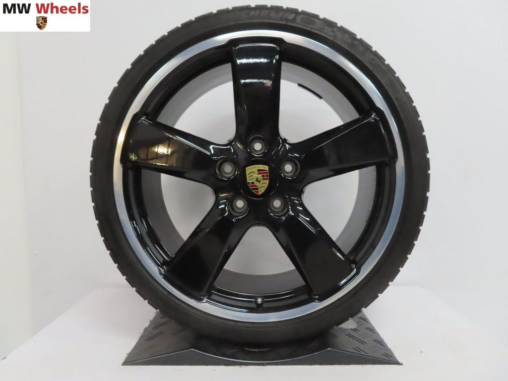 originele Porsche 991 4S Fuchs 20 inch velgen winterbanden, Auto-onderdelen, Banden en Velgen, Gebruikt, 295 mm, -, -