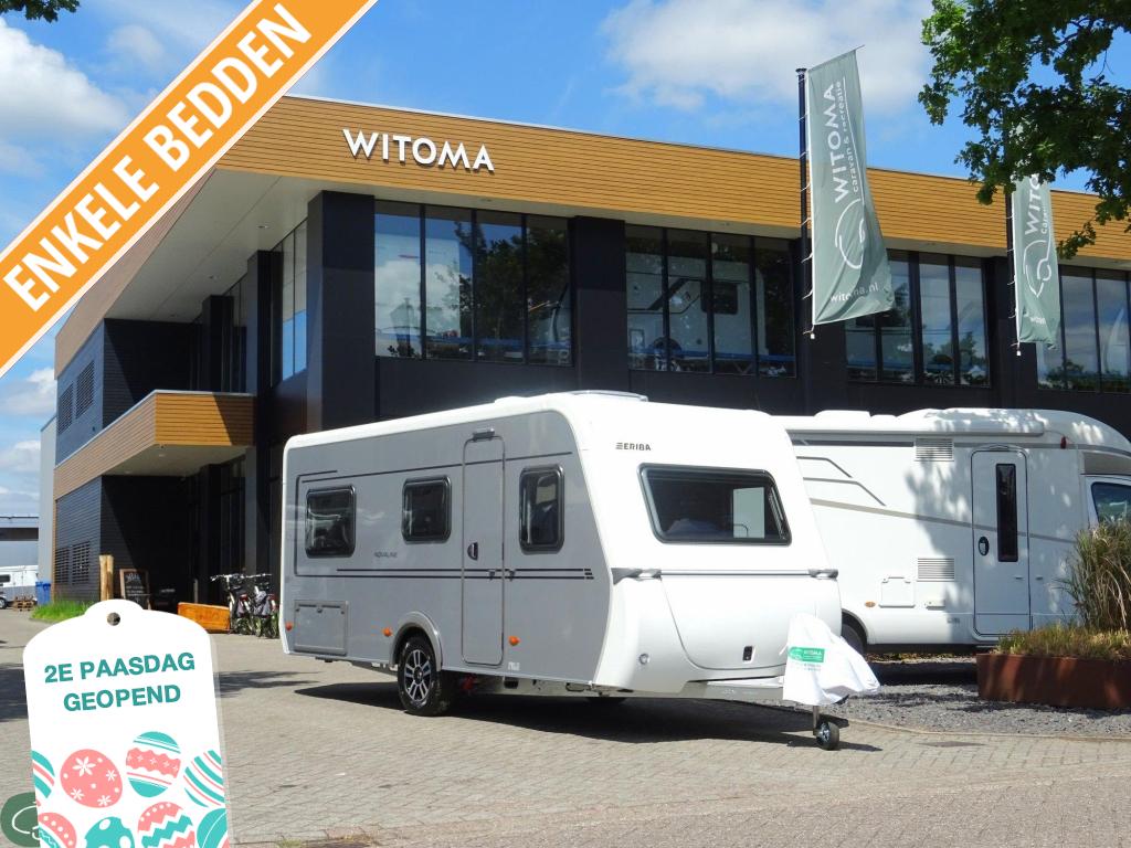 Eriba Novaline 442 Op show, Caravans en Kamperen, Standaardzit, Schokbreker, Tot en met 2, Bedrijf