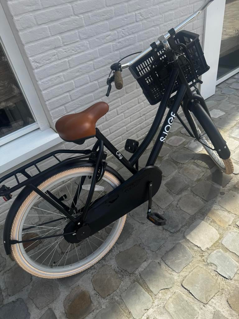 Sjoef fiets meisje als nieuw!, Fietsen en Brommers, Fietsen | Meisjes, Ophalen of Verzenden, Zo goed als nieuw, 24 inch