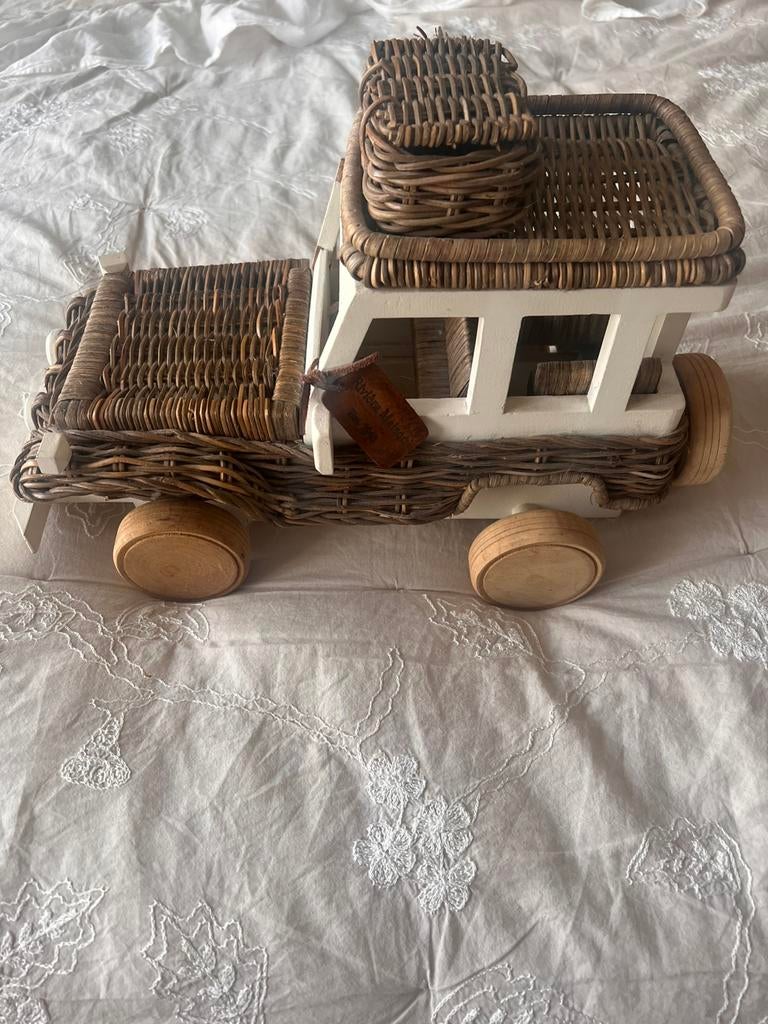 Riviera maison ratan Jeep, Huis en Inrichting, Ophalen of Verzenden, Zo goed als nieuw