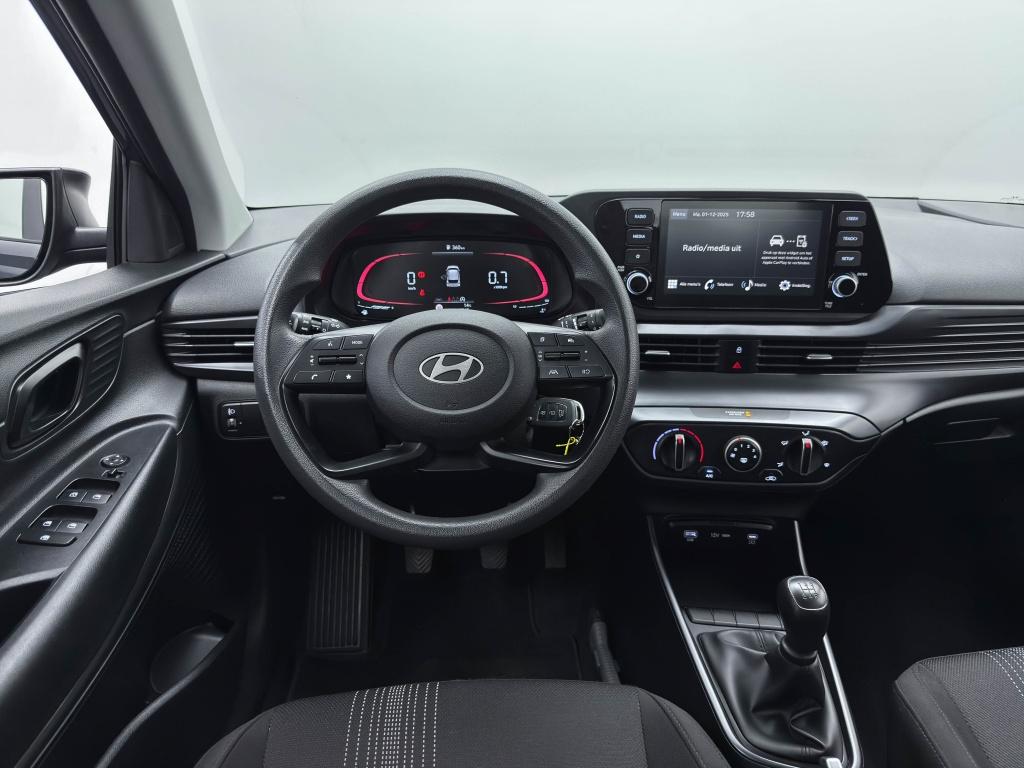 Hyundai i20 1.2 MPI i-Motion | Apple Carplay / Android Auto, 83 pk, 4 cilinders, Bedrijf, Handgeschakeld