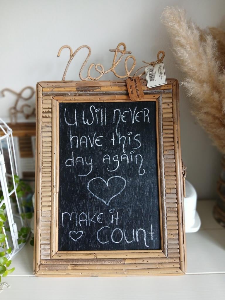 Riviera maison krijtbord, Ophalen