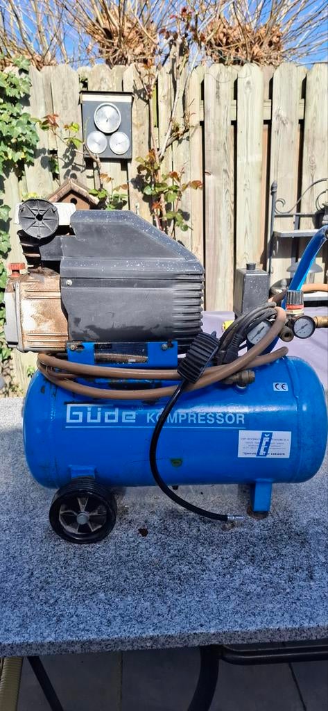 Güde Kompressor, Doe-het-zelf en Verbouw, 100 liter of meer, Ophalen