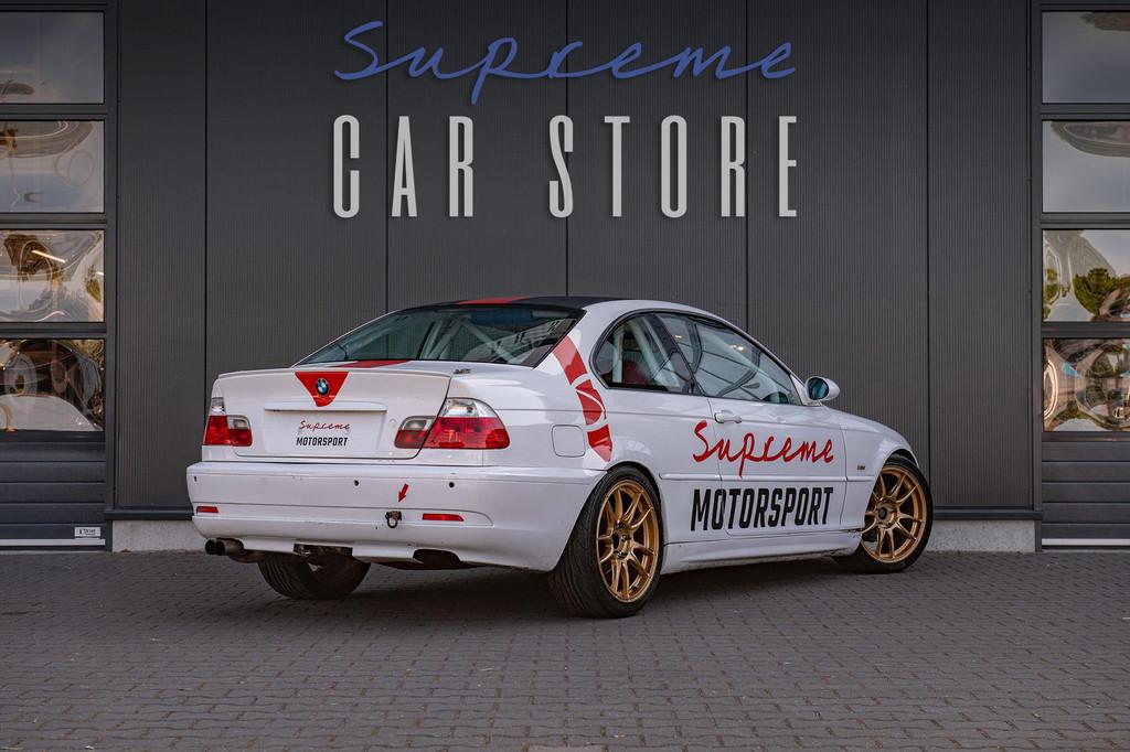 BMW 3-serie 328Ci Coupé Tracktool I Supreme Motorsport I Te, Gebruikt, 1370 kg, Sportstoelen, Wit