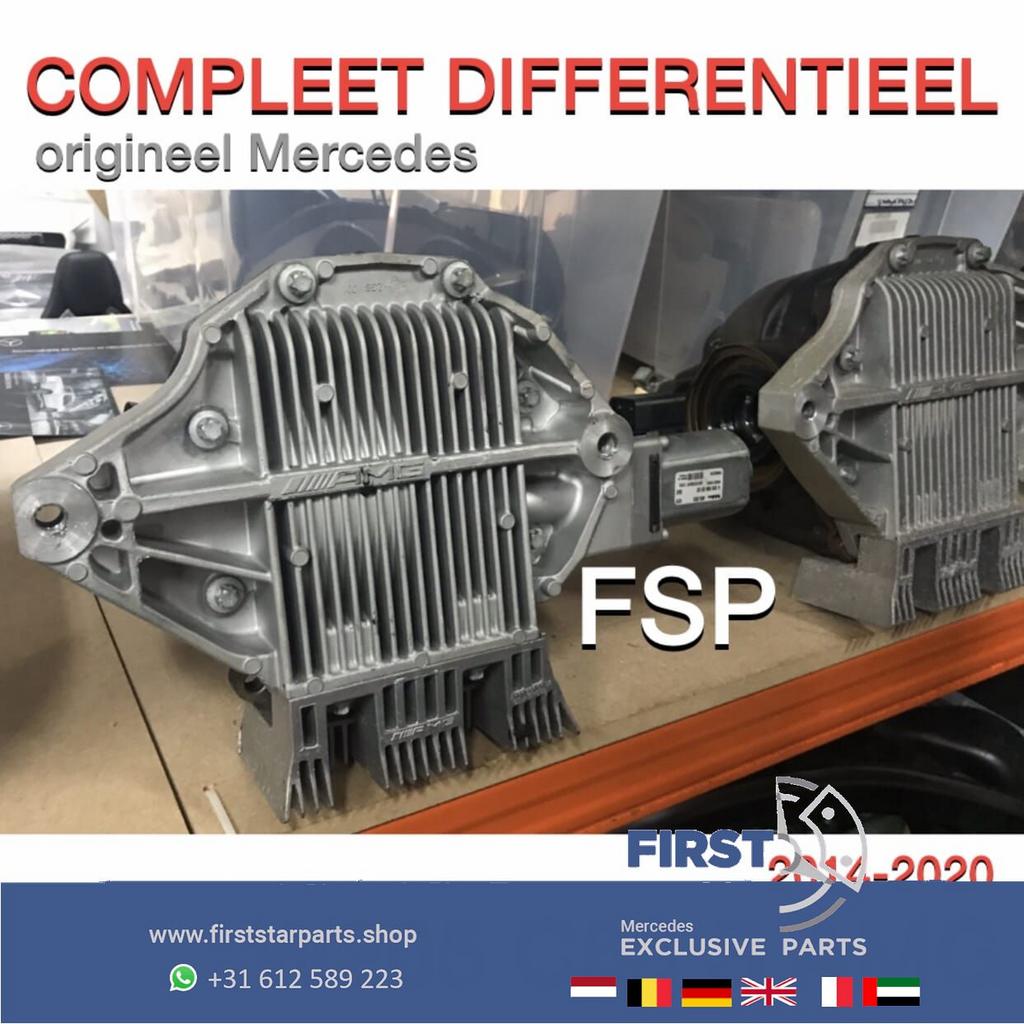 A2133510200 W205 C63 E63 S DIFFERENTIEEL COMPLEET Mercedes C, Gebruikt, -, Ophalen of Verzenden, -