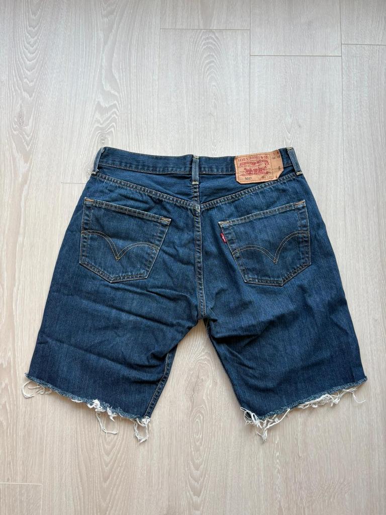 Levi's 501 Korte Broek - W34, Blauw, ., Ophalen of Verzenden, .