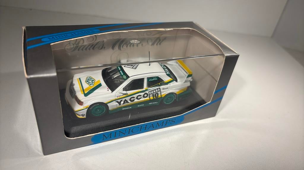Mercedes benz 190E evo 2 minichamps 1.43, Auto, Ophalen of Verzenden, MiniChamps, A