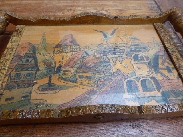 Art deco dienblad, Ophalen of Verzenden