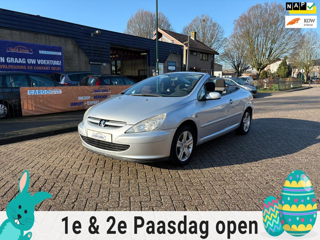 Peugeot 307 CC 2.0-16V Platinum NIEUWE APK!, Voorwielaandrijving, 4 cilinders, Cabriolet, 4 stoelen
