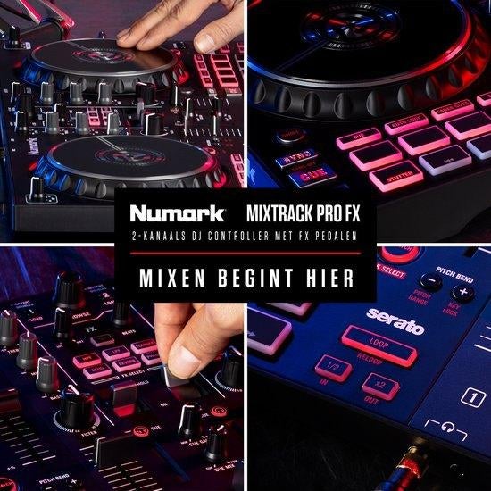 Numark Mixtrack Pro FX (DJ-set) *Nieuw*, Muziek en Instrumenten, Dj-sets en Draaitafels, Numark, Info@Numark.nl, Nieuw, Ophalen of Verzenden