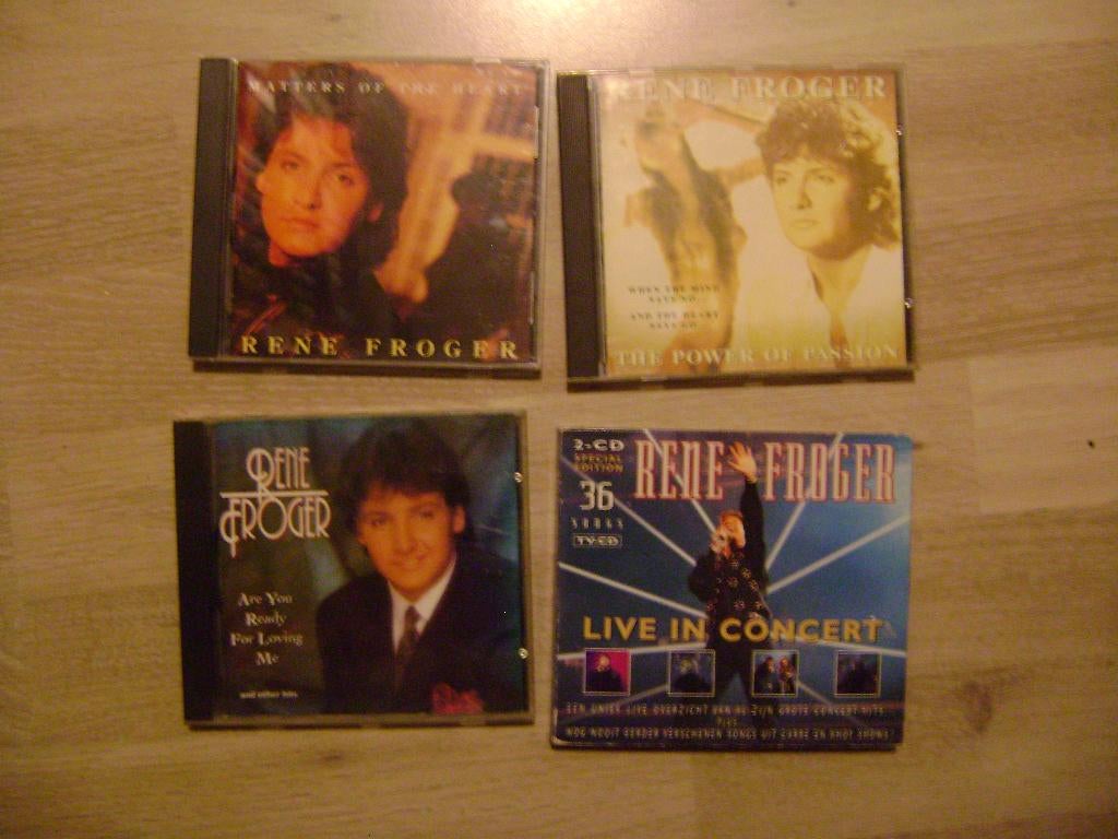 Rene Froger en De Toppers CD's en DVD's, Ophalen of Verzenden, 1980 tot 2000, Zo goed als nieuw
