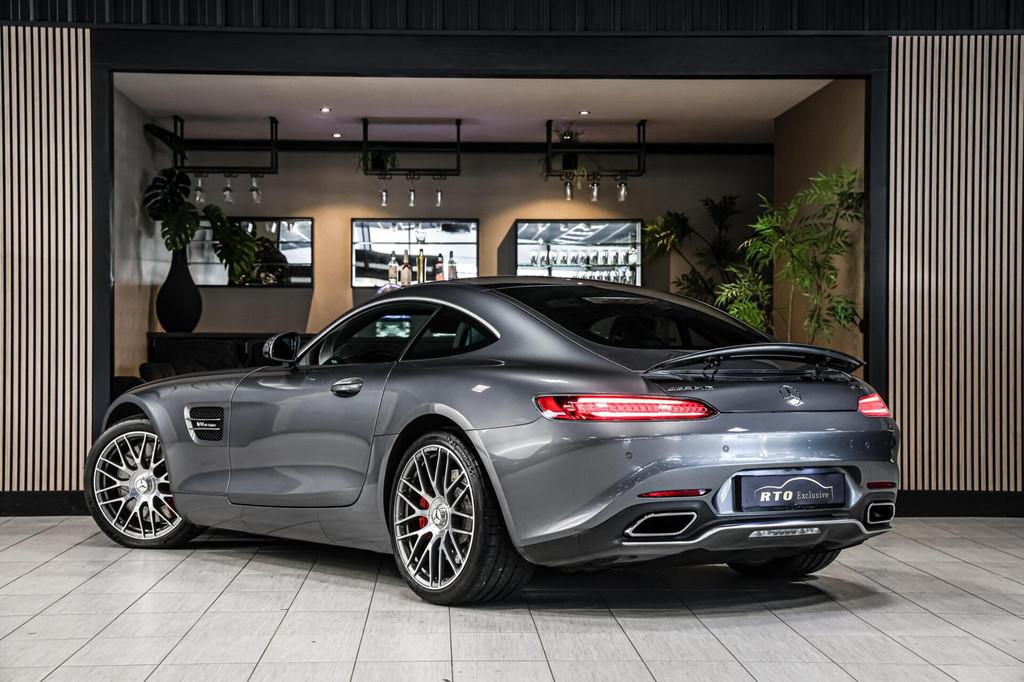 Mercedes AMG GT 4.0 S|Carbon|Memory|Pano|Burmester|Camera, Auto's, Automaat, Achterwielaandrijving, Gebruikt, 510 pk