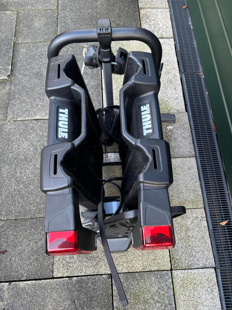 Thule EasyFold XT 933 Trekhaak Fietsendrager - Type EF 931, Ophalen, Gebruikt, 2 fietsen, Trekhaakdrager