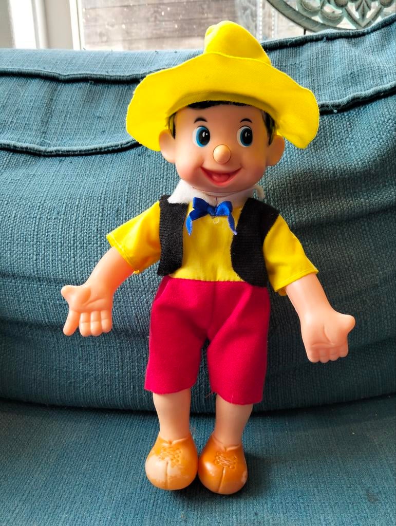 Vintage Pinokkio pop, Verzamelen, Disney, Ophalen