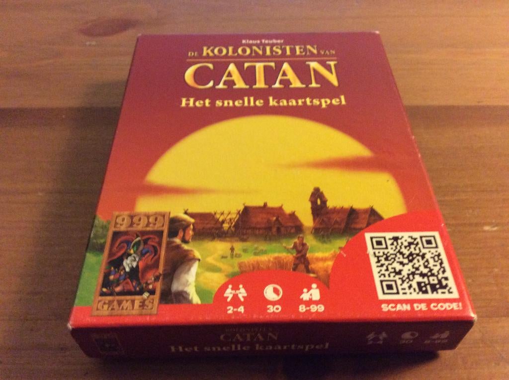 Kolonisten van Catan, het snelle kaartspel., Een of twee spelers, Ophalen of Verzenden, 999 Games