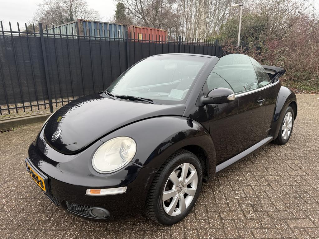Volkswagen New Beetle Cabriolet 1.6 Automaat Highline Airco/, Auto's, Volkswagen, Stof, Gebruikt, 4 cilinders, Cabriolet