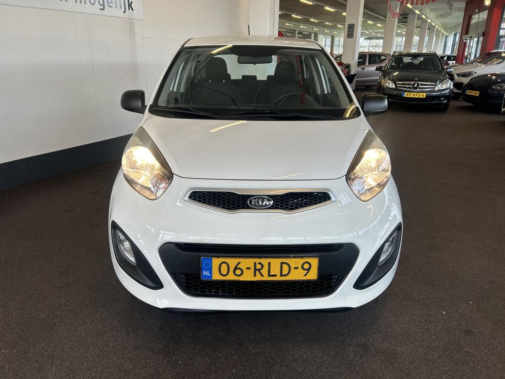 Kia Picanto 1.0 CVVT Airco | Radio/MP3 | Nederlands geleverd, Voorwielaandrijving, Euro 5, Stof, Gebruikt