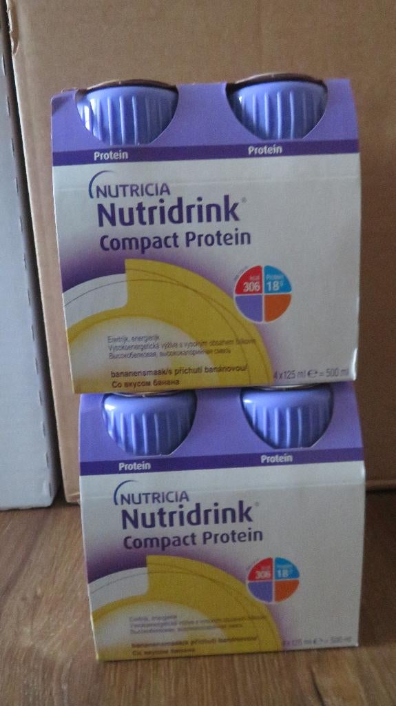 nutridrink banaan 6x set van 4 stuks, Ophalen of Verzenden
