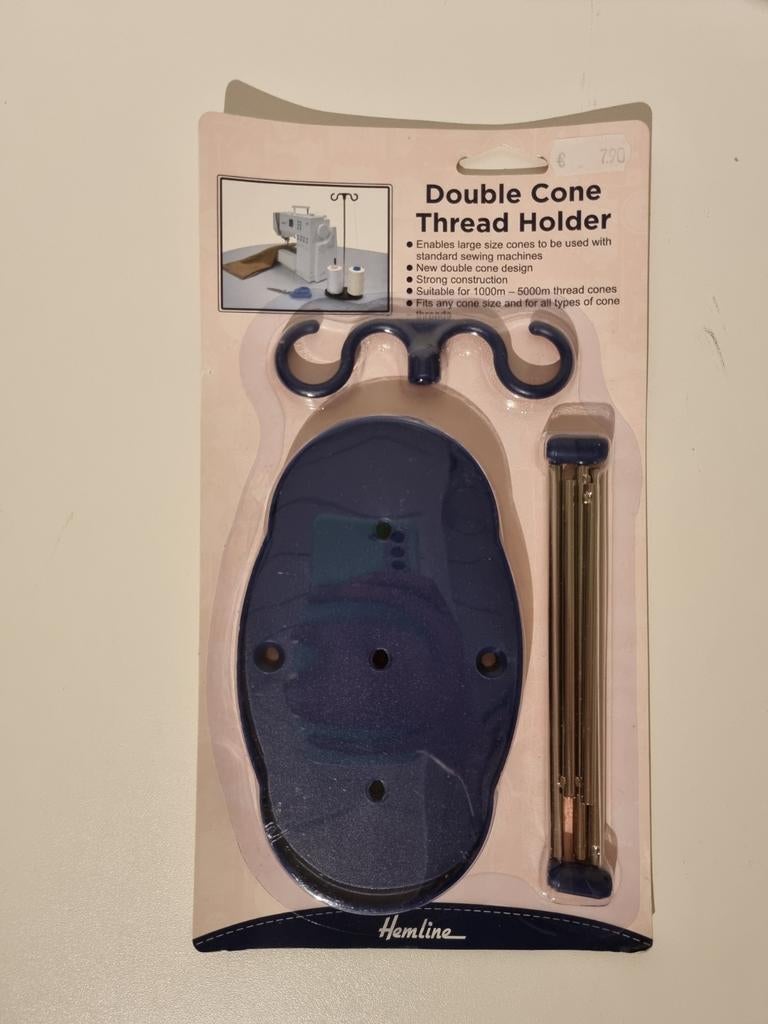 Hemline Dubbele Garen Cone Houder voor Naaimachines, Ophalen of Verzenden, Nieuw, Garen of Naald(en)