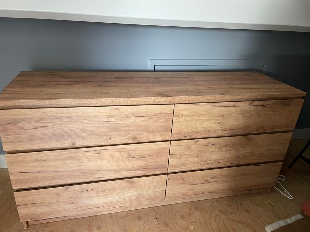 Houten ladekast, Ophalen, Gebruikt, 5 laden of meer, 150 tot 200 cm