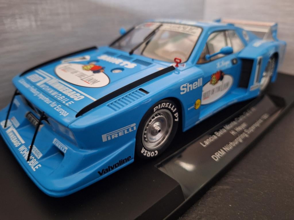 Lancia Beta Monte Carlo Gr.5 #1 ADAC Schaal 1:18, Overige merken, MCG, Nieuw, Ophalen of Verzenden