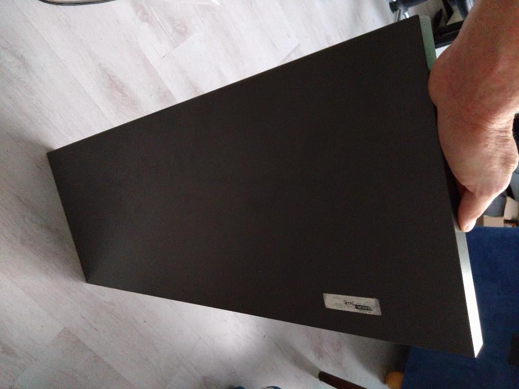 IKEA BERGSHULT / RAMSHULT wandplank bruin-zwart, Ophalen, Zo goed als nieuw