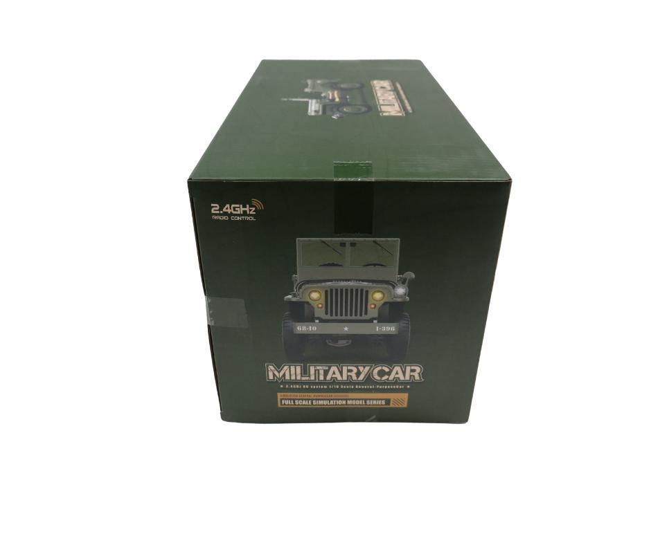 E-ZEE RC 1/10 4WD RC WILLYS JEEP w/LED LIGHTS EZ-G2068, Elektro, Auto offroad, Nieuw, Ophalen of Verzenden