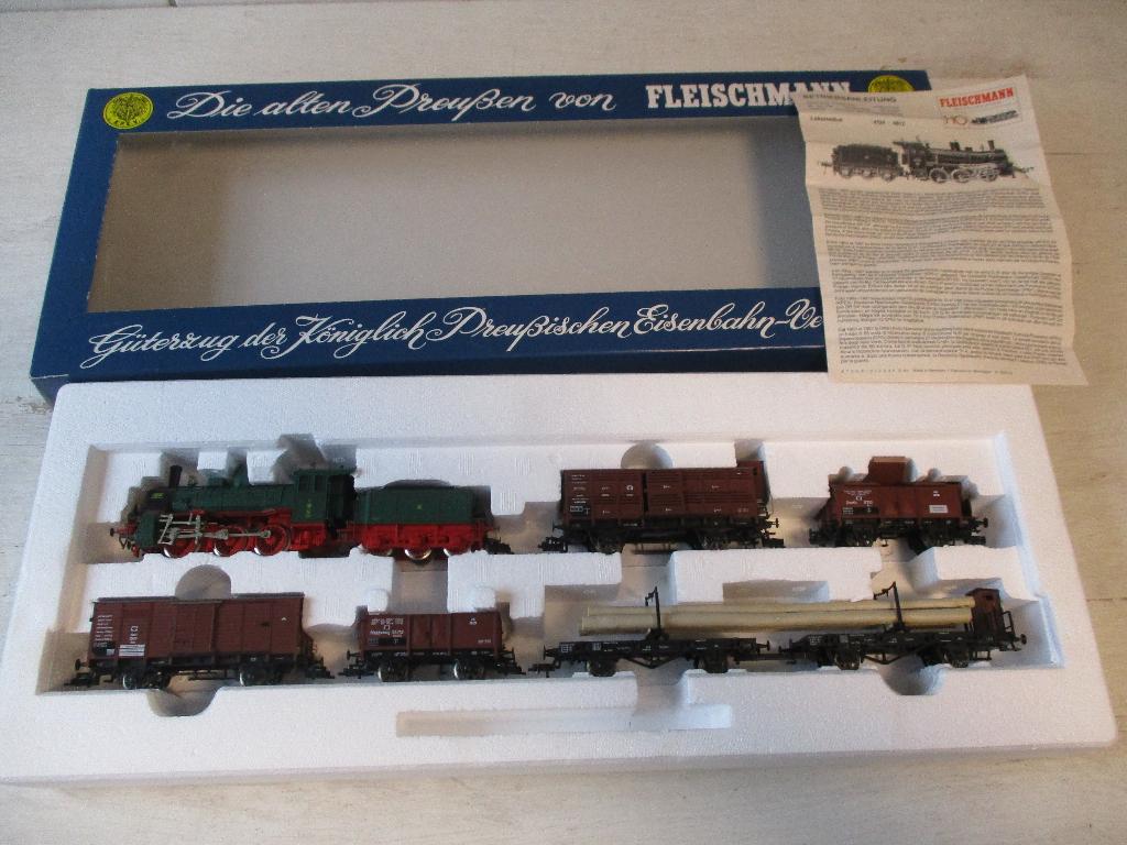 Fleischmann Set Die alten Preussen 4883, Ophalen, Treinset, Gelijkstroom, Fleischmann