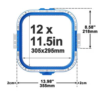Nieuwe Maggie Frame magnetische borduurring, Hobby en Vrije tijd, Borduren en Borduurmachines, Ophalen of Verzenden, Nieuw, Machineborduren