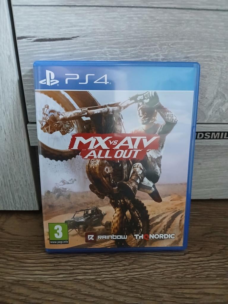 MX vs ATV All Out PS4 - Off-road racegame, Racen en Vliegen, 2 spelers, Ophalen of Verzenden, Zo goed als nieuw