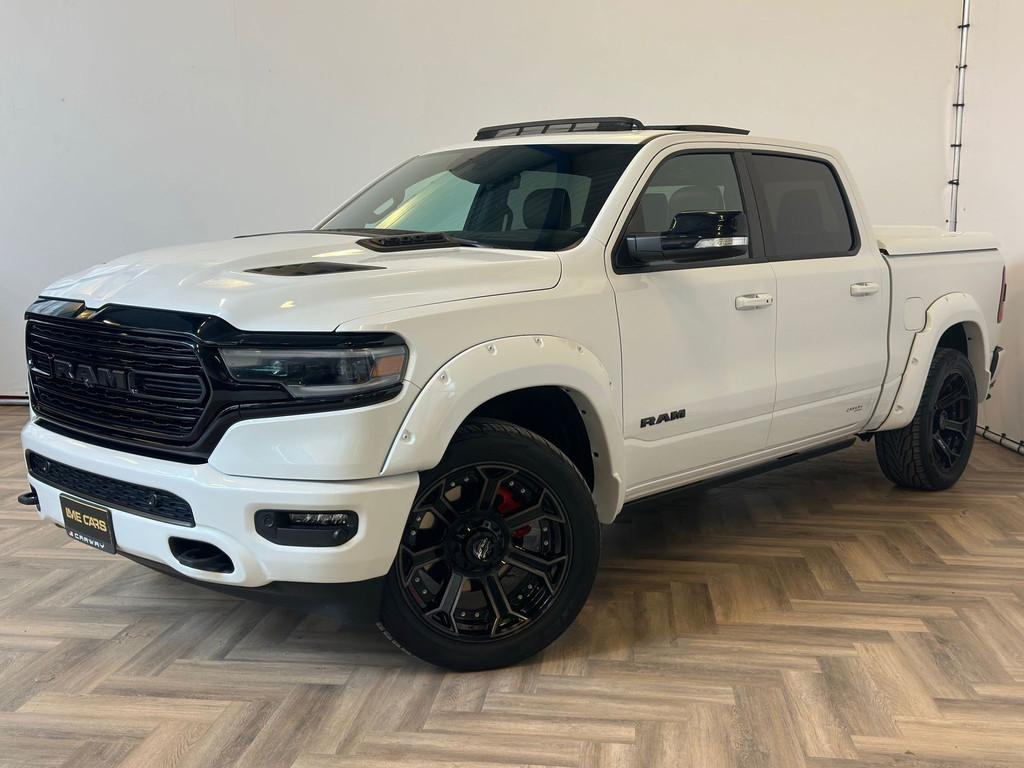 Dodge RAM 1500 5.7 V8 4x4 Crew Cab Limited|1e EIGENAAR|PANO|, Auto's, Automaat, Gebruikt, 5654 cc, Wit