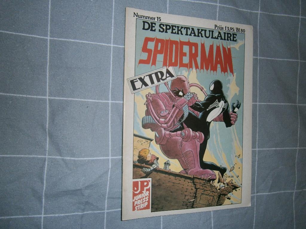 Spektakulaire Spiderman Extra 15 – Juniorpress 1986, Boeken, Europa, Stan Lee , Ann Nocenti, Ophalen, Gelezen
