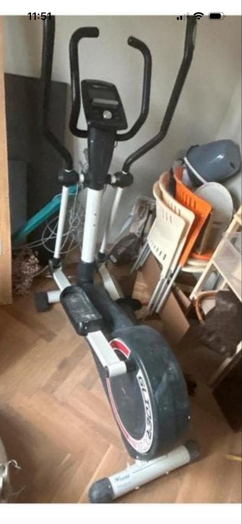 Flow Fitness crosstrainer Glider DCT2000i, Ophalen, Gebruikt, Armen