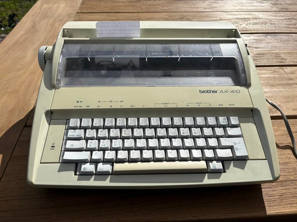 Brother AX-410 electrische typemachine, Diversen, Typemachines, Ophalen of Verzenden, Gebruikt
