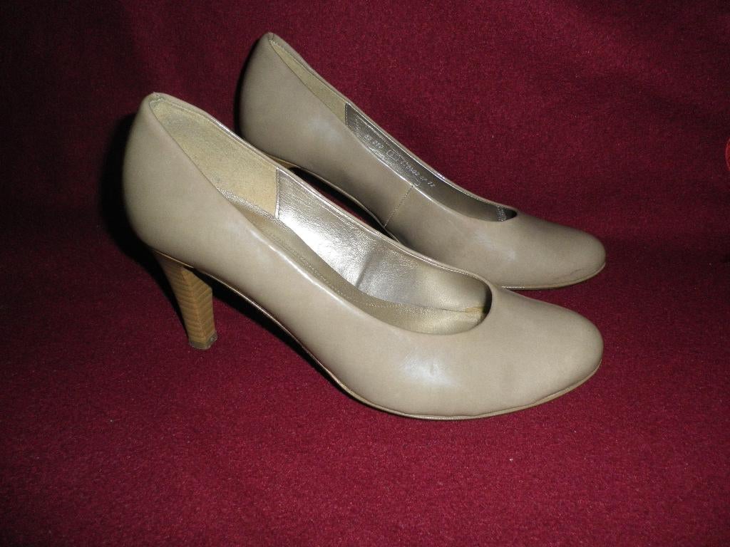 pumps met hoge hakkken  maat 37,5 merk : Gabor, Pumps, Bruin, Gabor, Nieuw