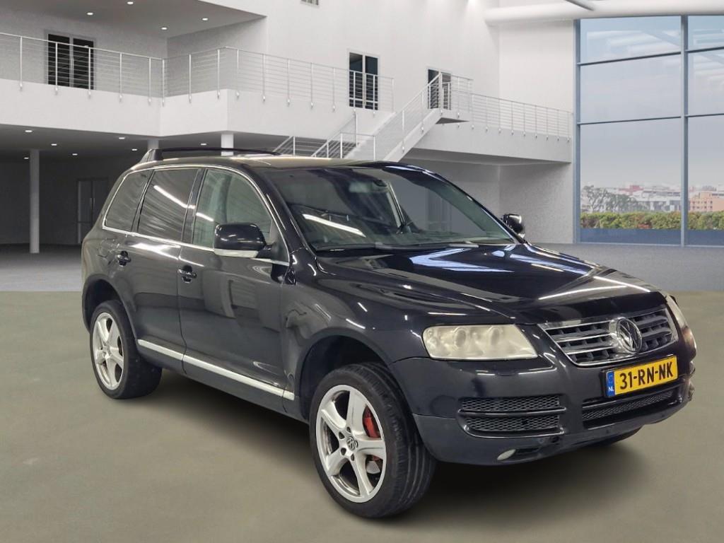Volkswagen Touareg 3.2 V6, Automaat, Gebruikt, 3189 cc, Zwart