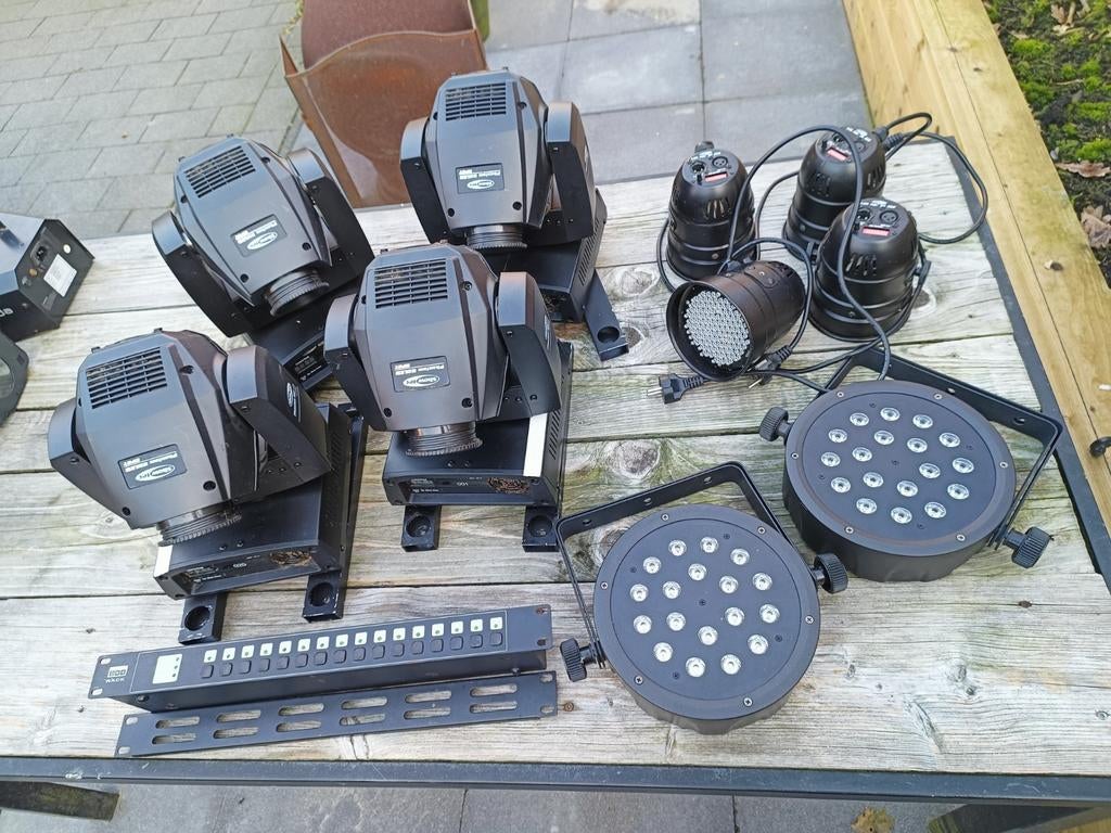 Discolampenset ShowTec, Ophalen, Gebruikt, Licht