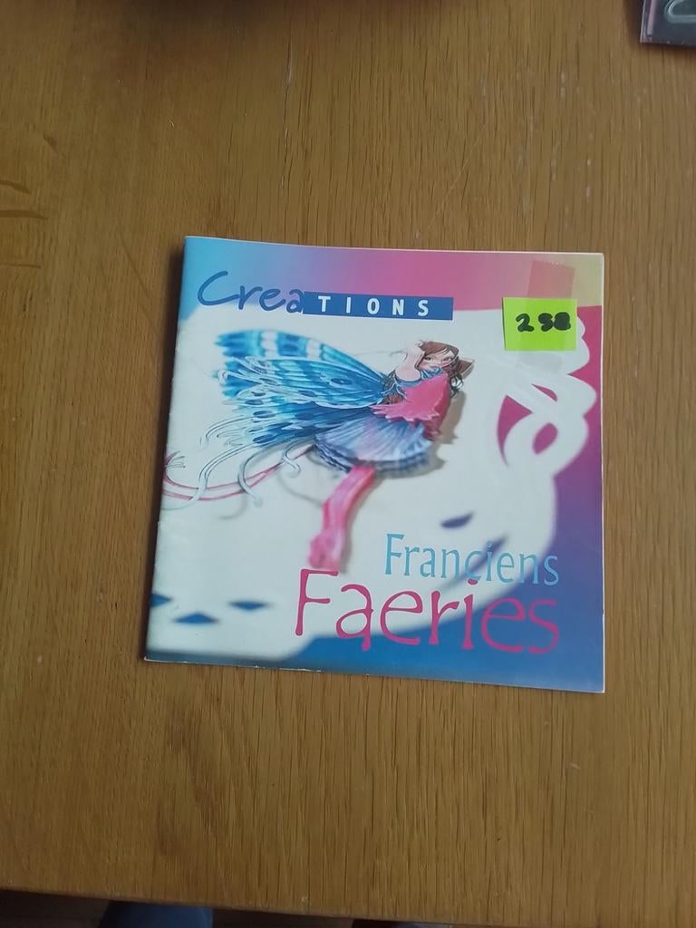258 Creations knutsel boekje Franciens Faeries, Ophalen of Verzenden, Overige thema's, Overige typen