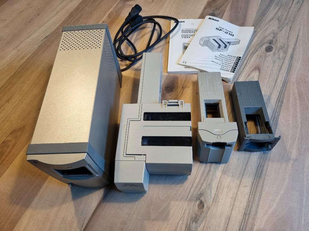 Nikon Coolscan 5000 + SF210 dialader, Computers en Software, Scanners, Ophalen of Verzenden, Gebruikt