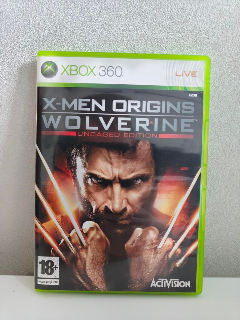 X-Men Origins Wolverine Xbox 360 - Compleet en Zeer Goed, Avontuur en Actie, Vanaf 18 jaar, 1 speler, Ophalen of Verzenden