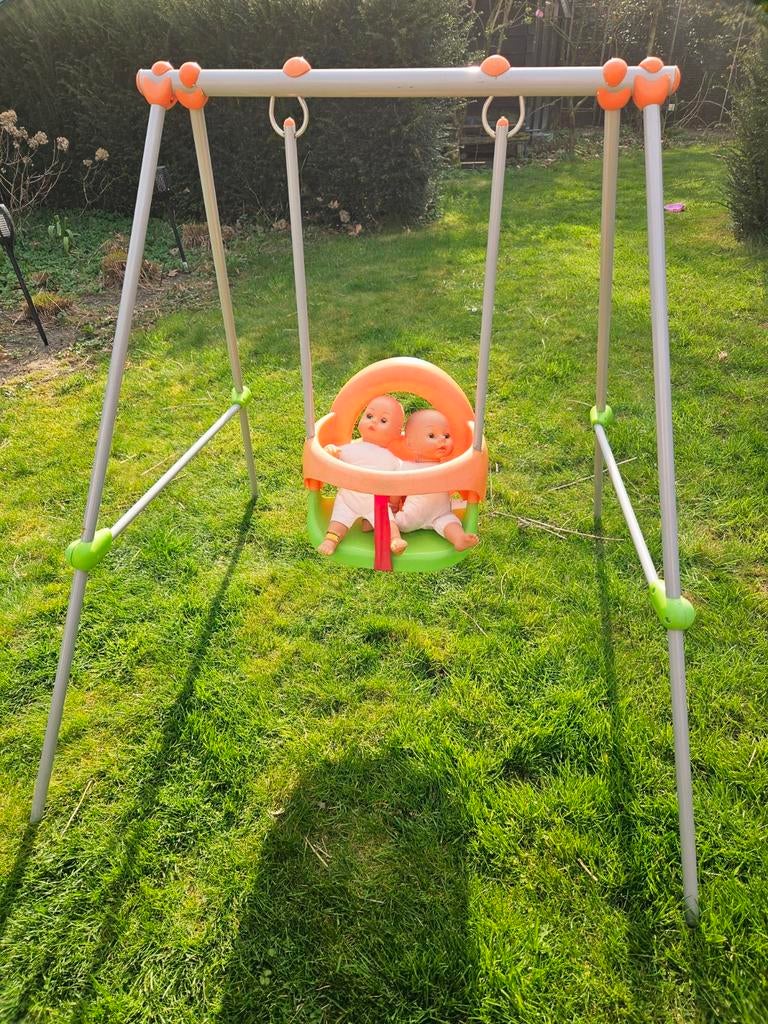 Smoby Babyschommel - Veilig en Kleurrijk Speelplezier, Kinderen en Baby's, Speelgoed | Buiten | Speeltoestellen, Ophalen, Gebruikt