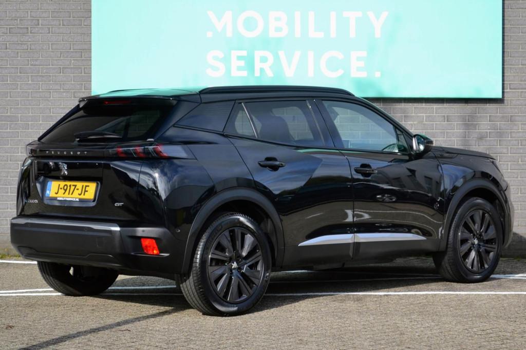 Peugeot E-2008 EV GT 50 kWh SOH93% Navi Cruise Led Sportstoe, 136 pk, Gebruikt, 310 km, Leder en Stof